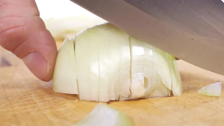Sharper, Slower Slices Cut Onion Tears, Physics Study Finds