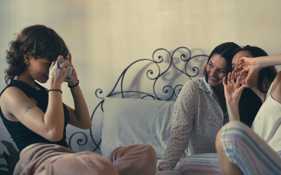 Person taking a photo of a broken appliance