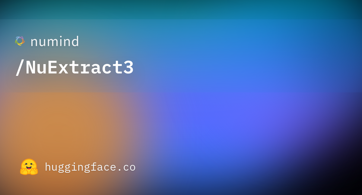NuExtract3 pushes open model document extraction local