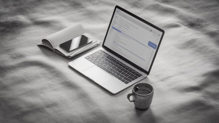 A business email mistake in a modern office setting