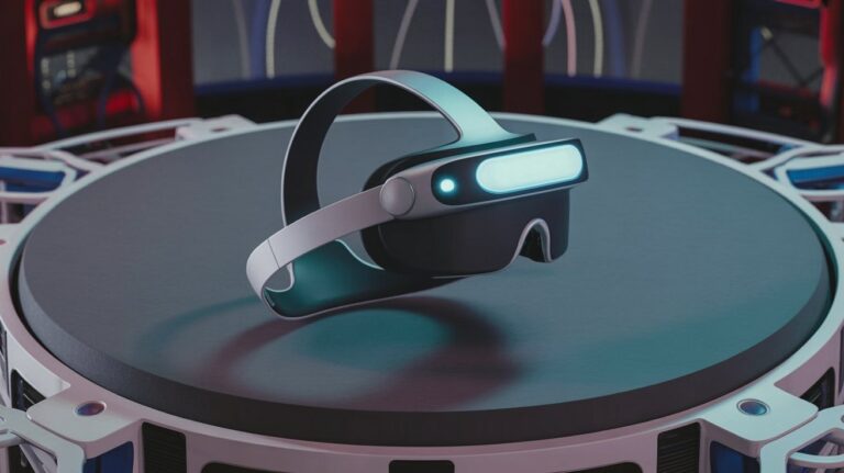 VR headset with a forehead-mounted sensor module