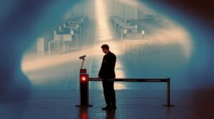 openai hugging face security incident: Office security and access control at an AI company during a breach investigation