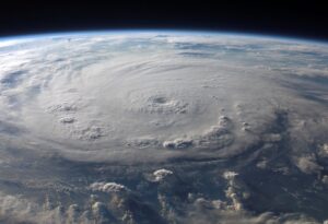 weathernext hurricane melissa warning: Satellite view of Hurricane Melissa over the Caribbean