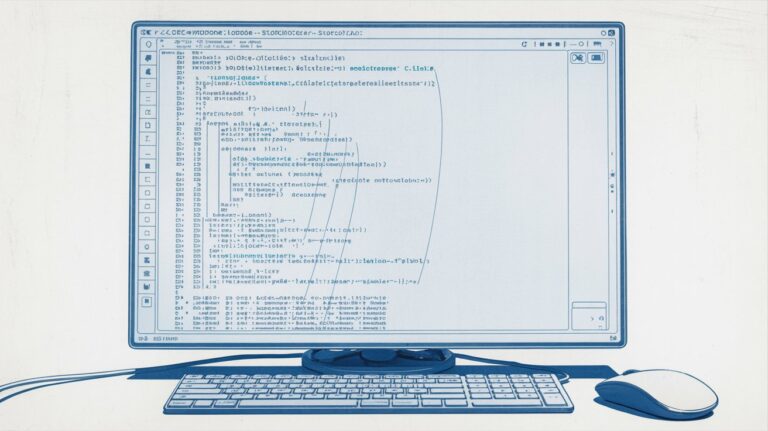SQLite source code displayed in a code editor beside database files
