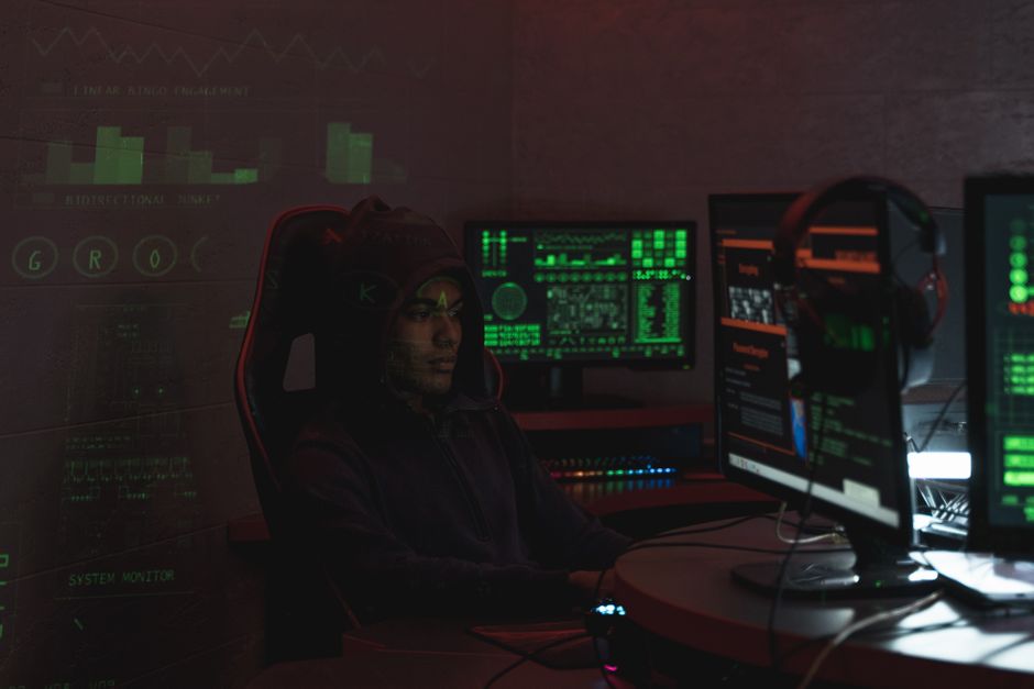 Email security researcher Cory Solovewicz examining messages sent to a placeholder domain