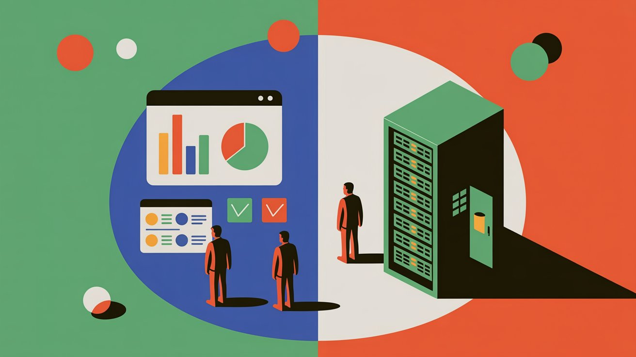 Conceptual illustration showing a public statistics portal leading to an anonymous guest endpoint while backend access remains bounded